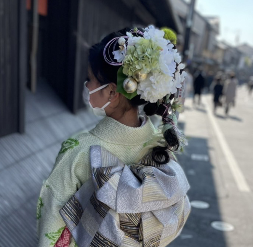 着物ヘアメイクスタイル